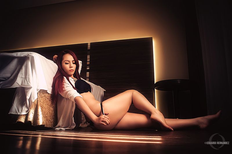 portrait,nude,lingerie,yellow,cdmx,hdzphoto The Sense of Beauty: Betty фото превью