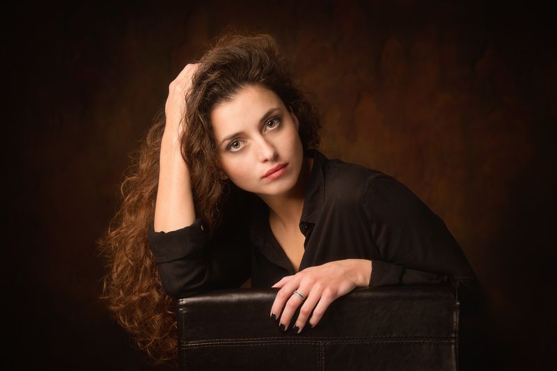 портрет, девушка Ксения фото превью