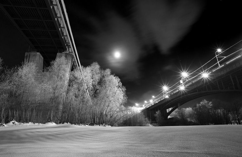 Ночные огни фото превью