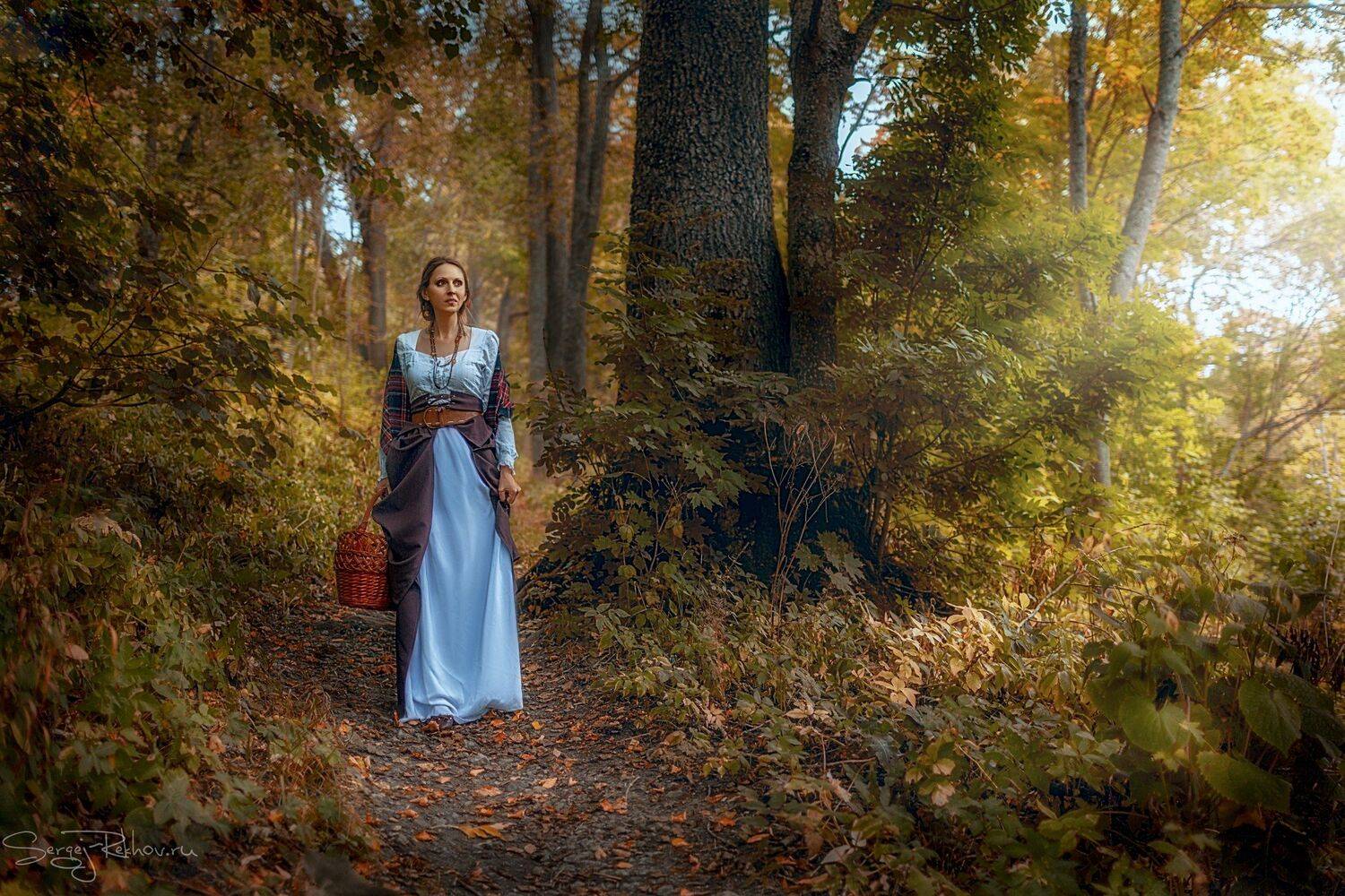 шотландия, девушка, парк, прогулка, лето, вечер, закат, рехов, rekhov, sergejrekhov, Сергей Рехов