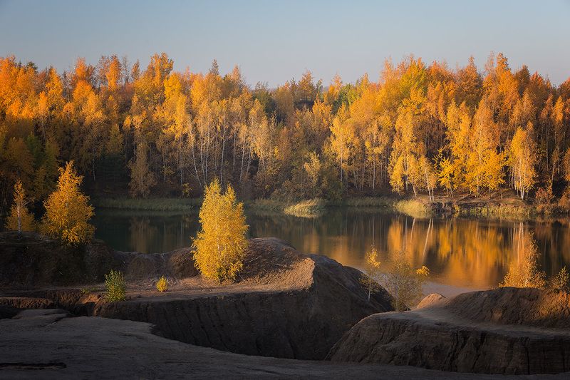 Осеннее утро. фото превью