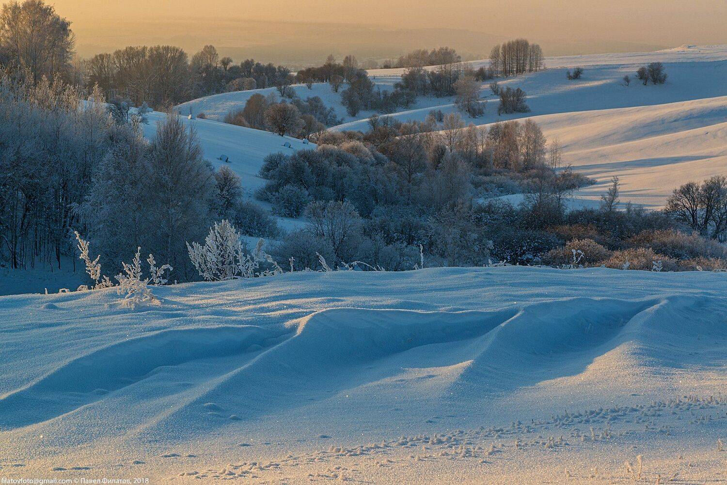 алтай, сибирь, предгорья, красногорье, красногорский район, снег, фактура, вечер, Павел Филатов