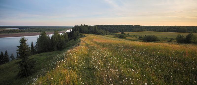 Июльский вечер на Ижме. фото превью