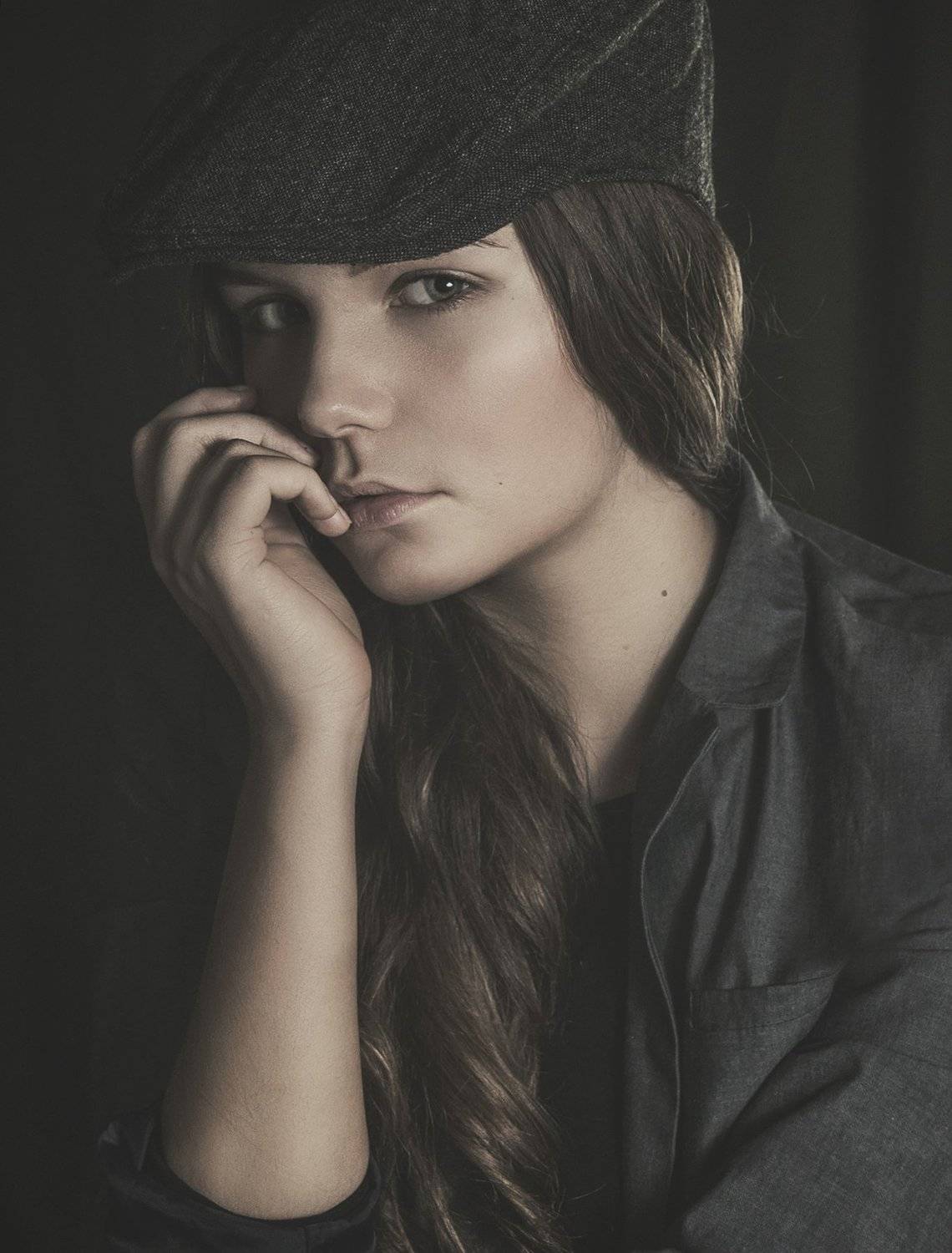 портрет,жанровый портрет , девушка, Natalia Kholodova