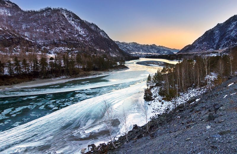 Утро на Катуни... фото превью