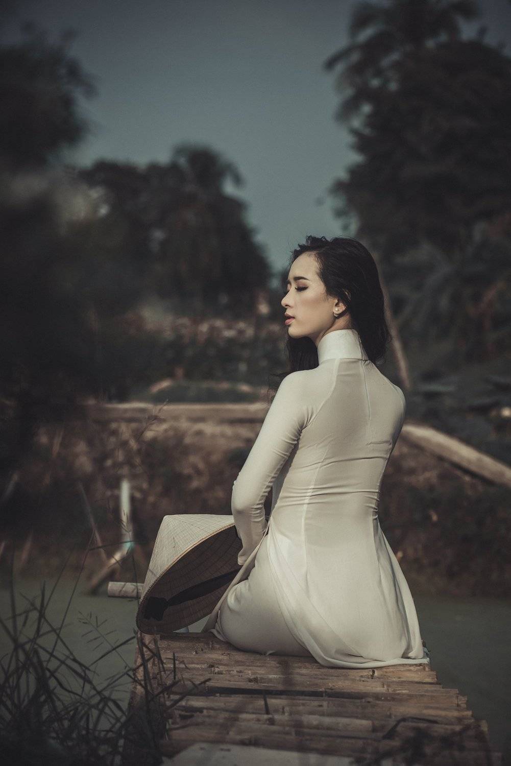 #fashion #vietnam #beauty #flowers #light #women #girl #portrait, Thien Vu Vu