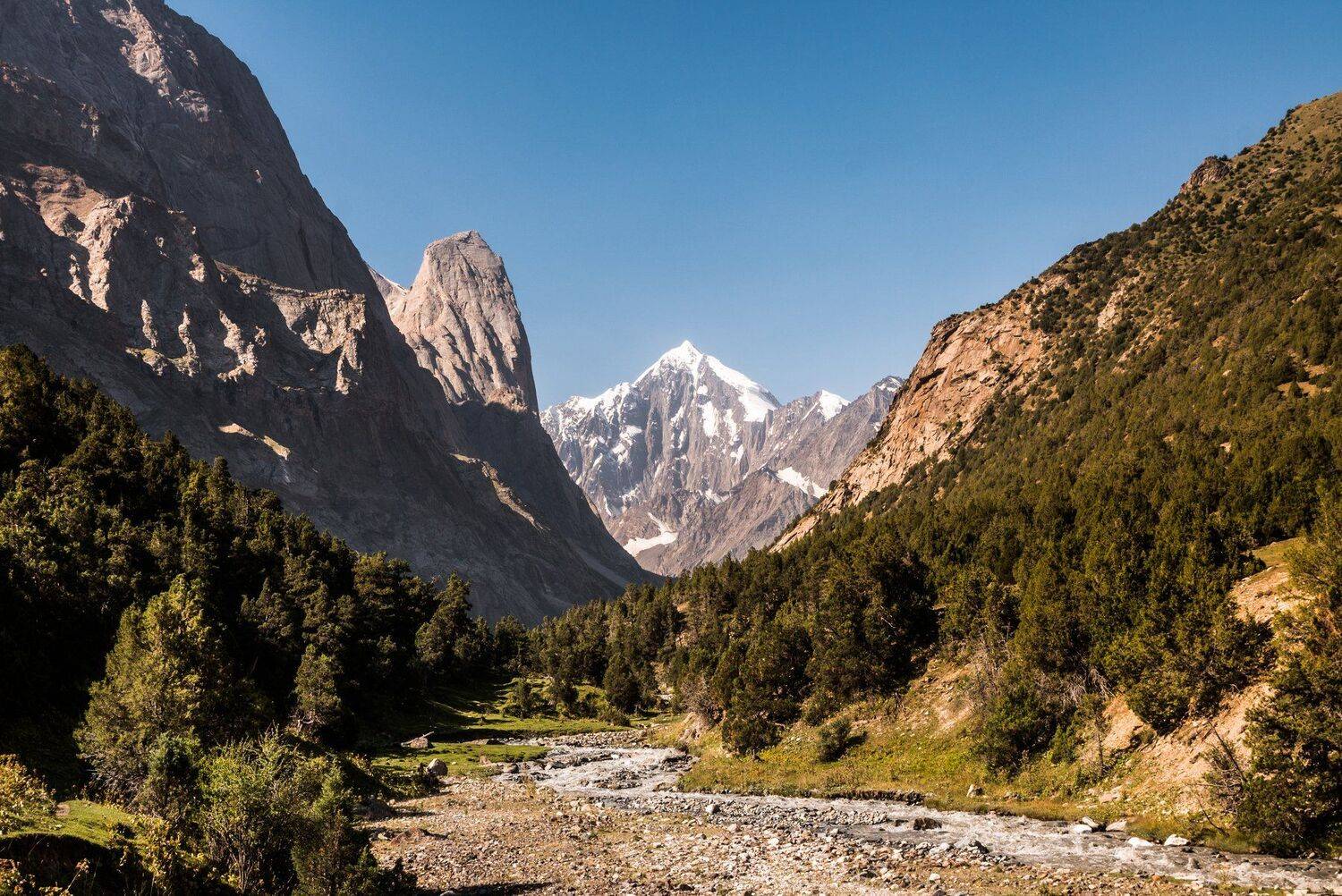 Каравшин, Матча, Памиро-Алай, горы, река, Пирамидальный, Усан, арча, Evgeniy Khilkevitch