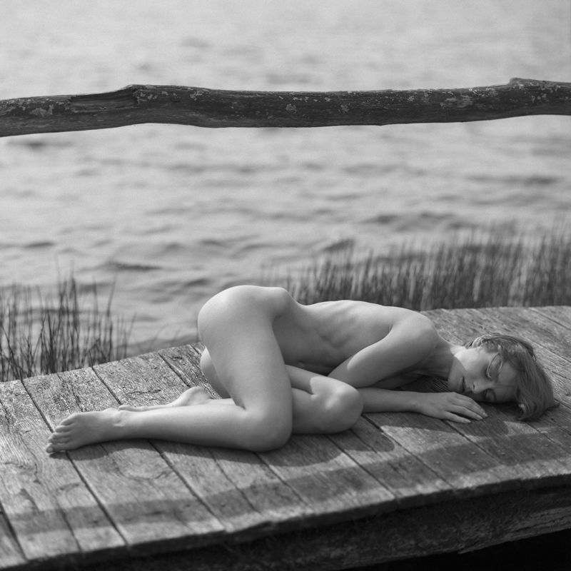 akt, nude, analog, women, hasselblad, ninoveron, topless, fineart, bw, 6x6, Alicja фото превью