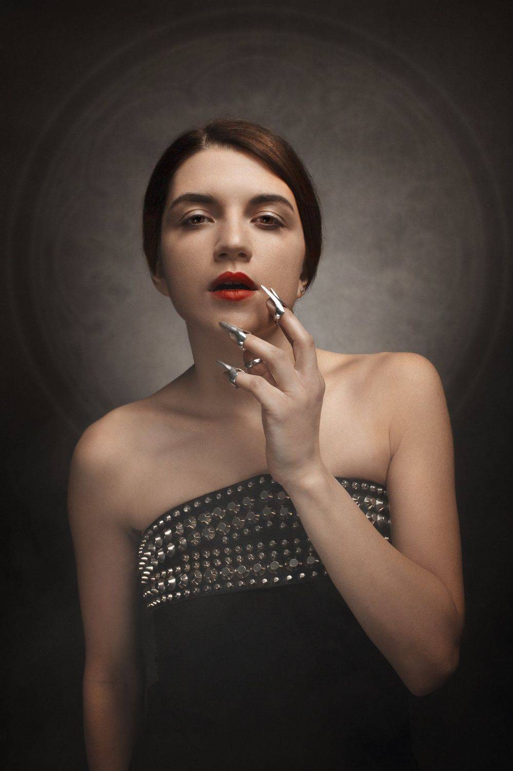 studio portrait light, Nina Janiak