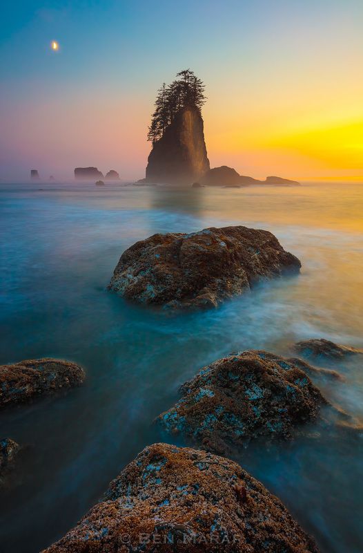 second beach, northwest, washington, pacific ocean, olympic, landscape, sunset, long exposure, canon 5dsr, Infinity фото превью