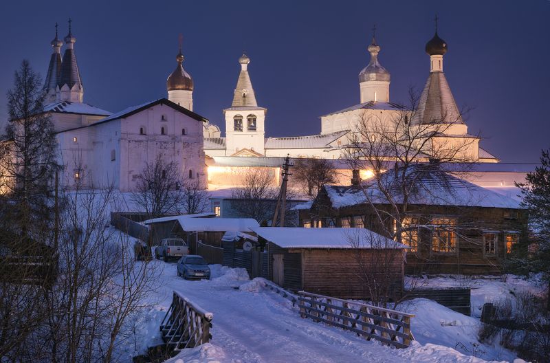 зима, мороз, монастырь, ферапонтово, сочельник Сочельник фото превью
