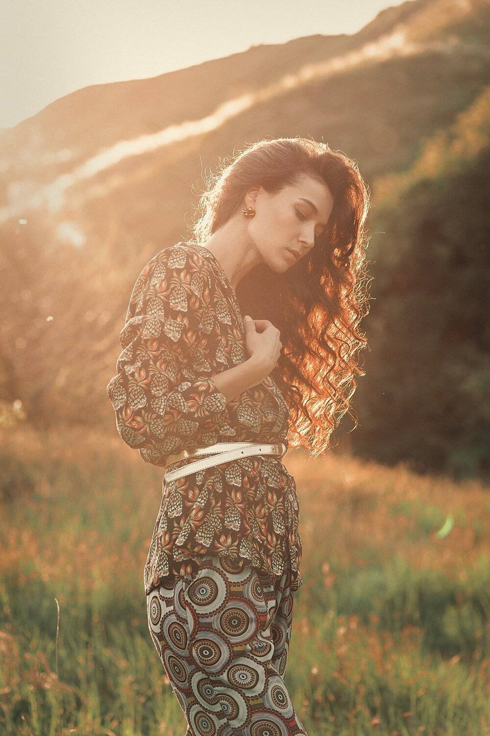 portrait, colour, eyes, nature, green, beautiful, girl, Павел Соколов