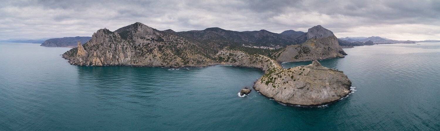 россиия крым новый свет капчик фантом утро январь, Николай Мысливцев