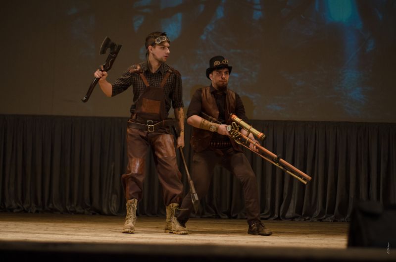 охотники Красная шапочка стим-панк  фото превью