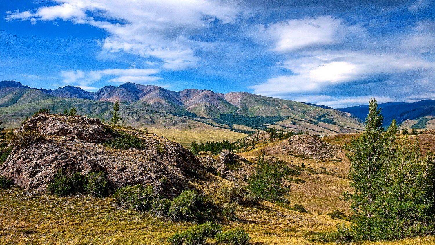 пейзаж, лето, горы, Горный Алтай , Александр Потапов
