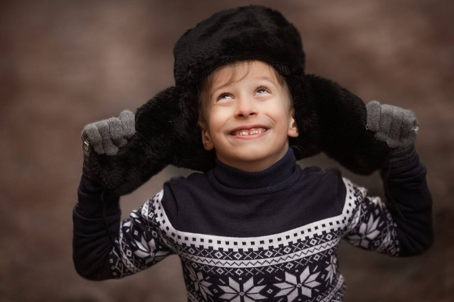 зима, мальчик, портрет, portrait, Ника Колесникова