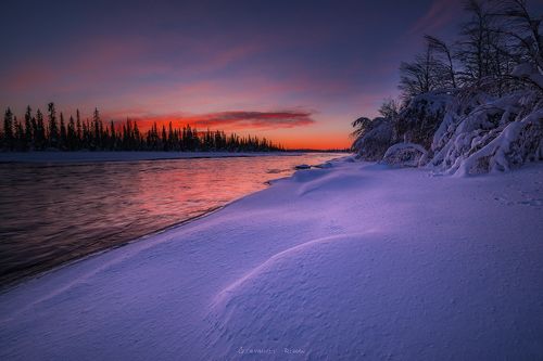 Умба. Январь.