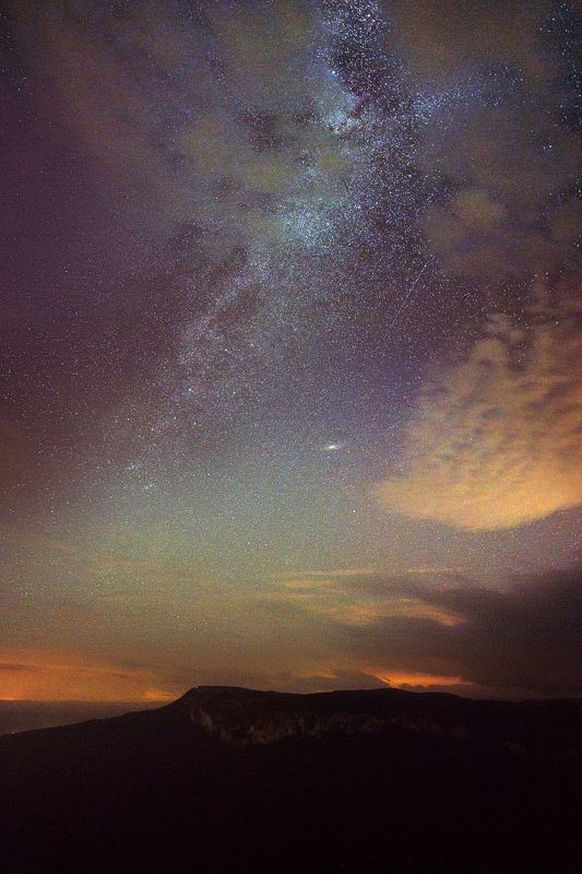 Крым звезды млечный путь Соколиное. Крым. фото превью