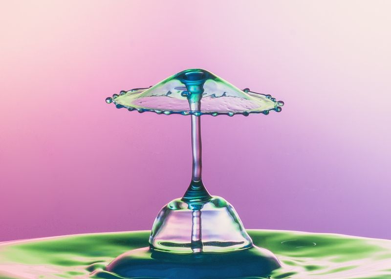 waterdrop,splash,macro,liquid,art lampshade фото превью