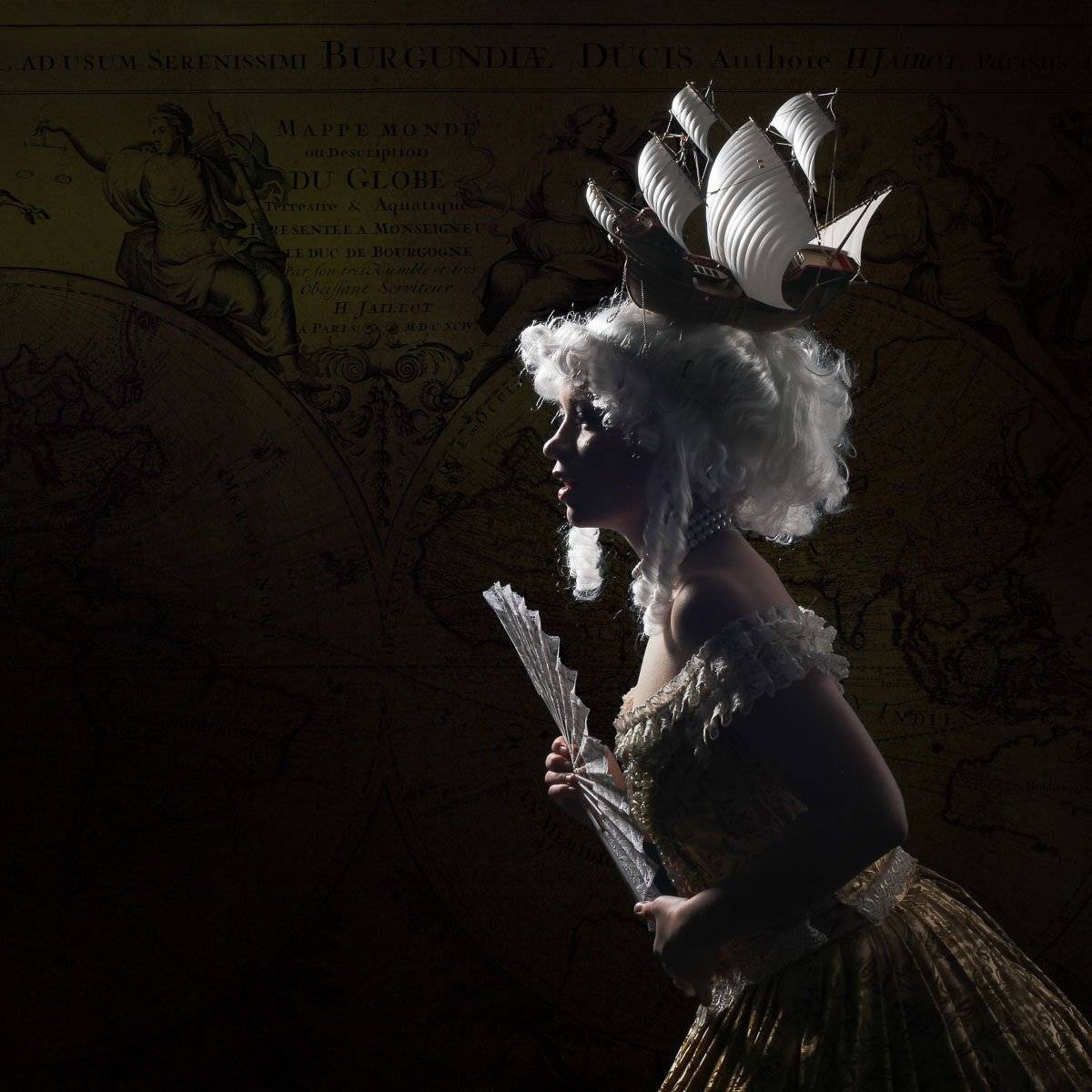 девушка, платье, парусник, корабль, ля бель пуль, Сергей Козинцев