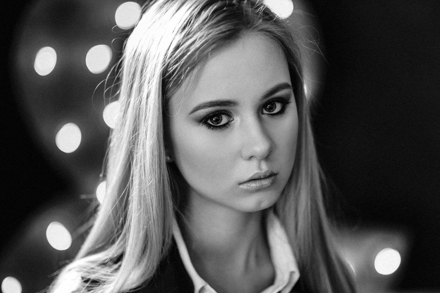 girl, portrait, bw, fujifilm x-t2, Кирилл Соколов