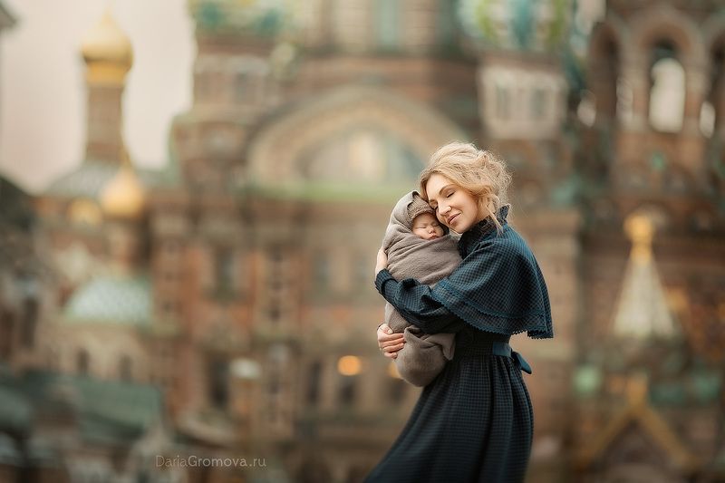 портрет, женский, портрет, дарья громова, фото, фотограф, фотосессия, фотоарт, фотопортрет, ребенок, ретро Родной малыш фото превью