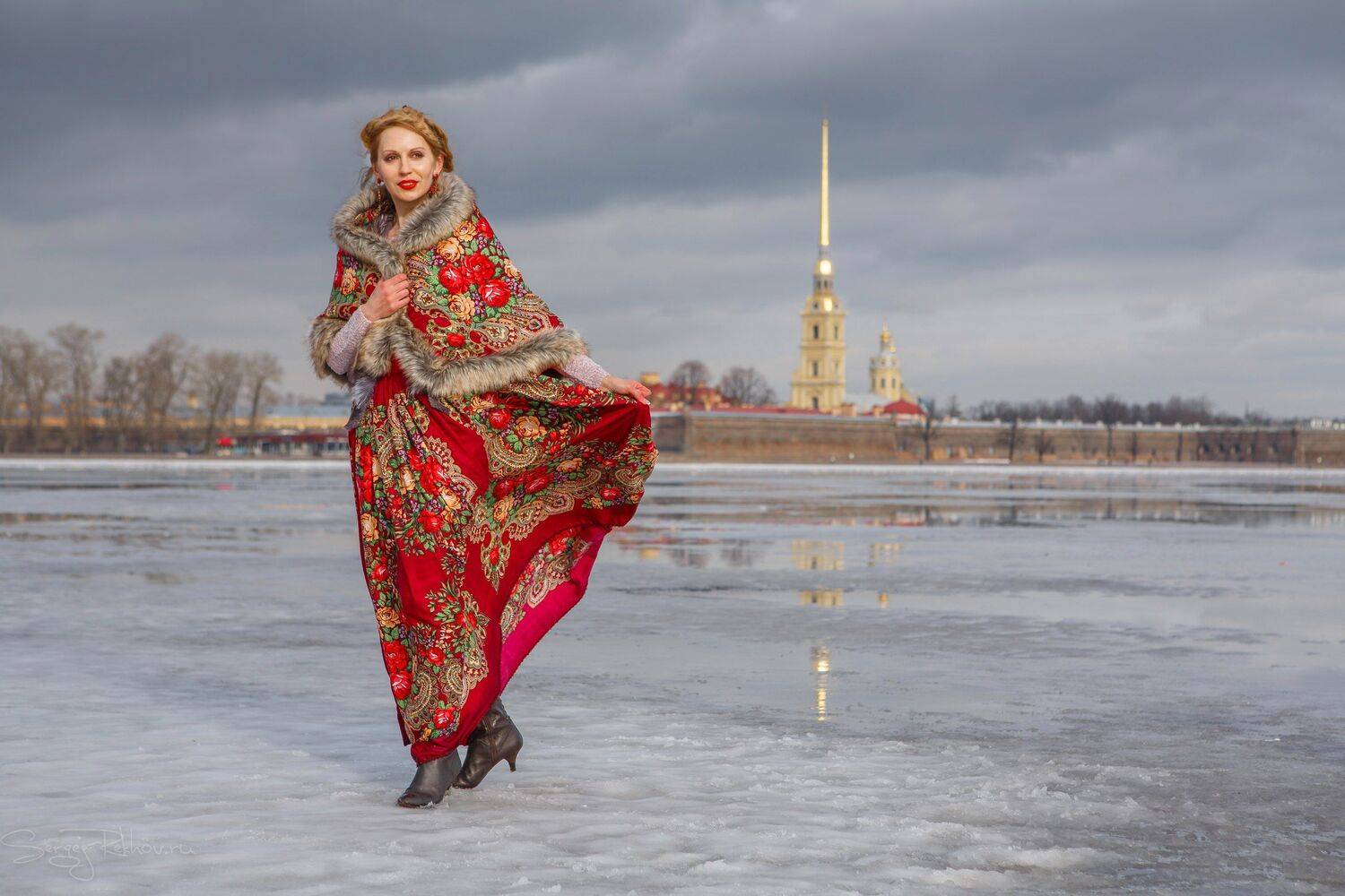 весна, девушка, красавица, питер, нева, лёд, река, rekhov, sergejrekhov, Сергей Рехов