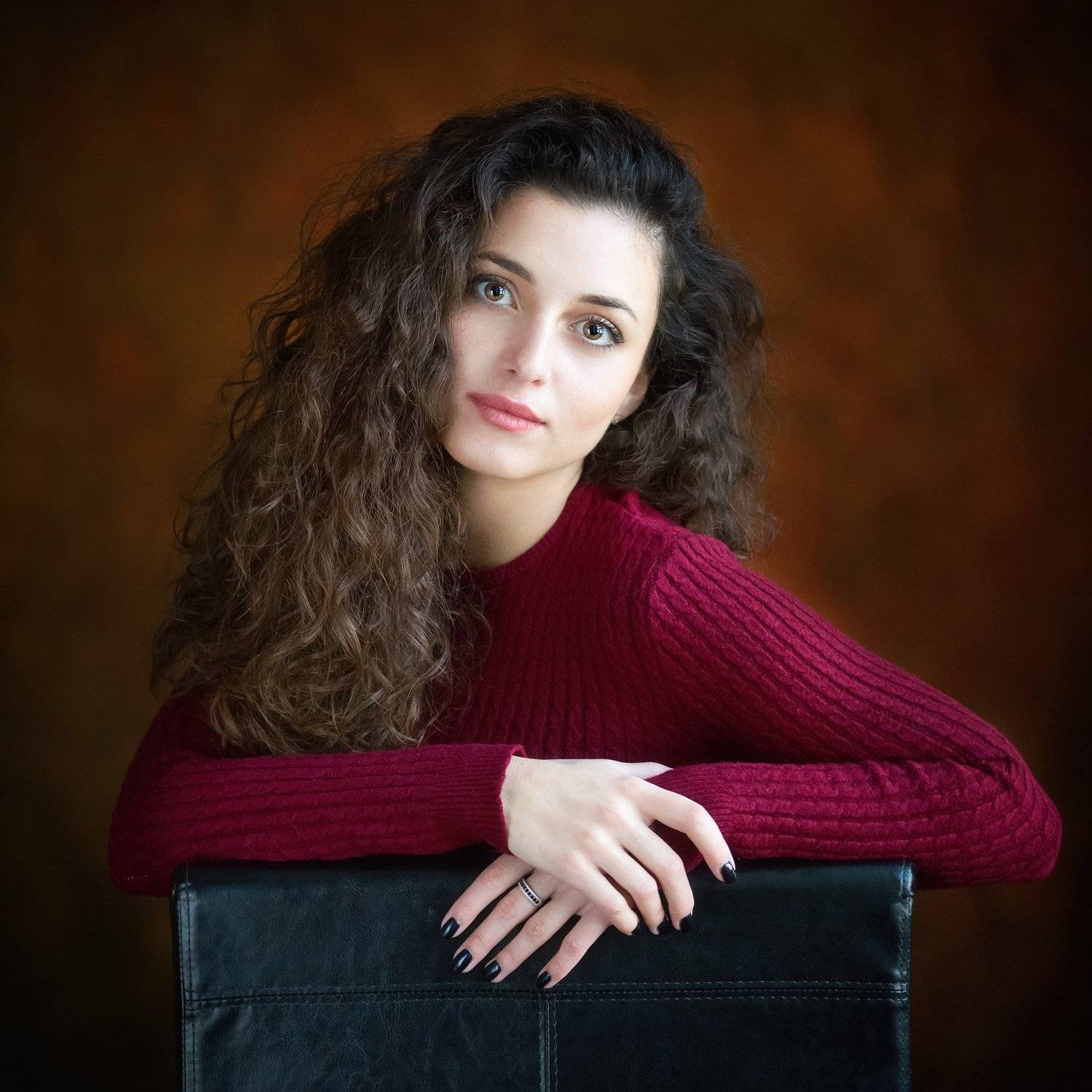 портрет, девушка, Алексей Назаров