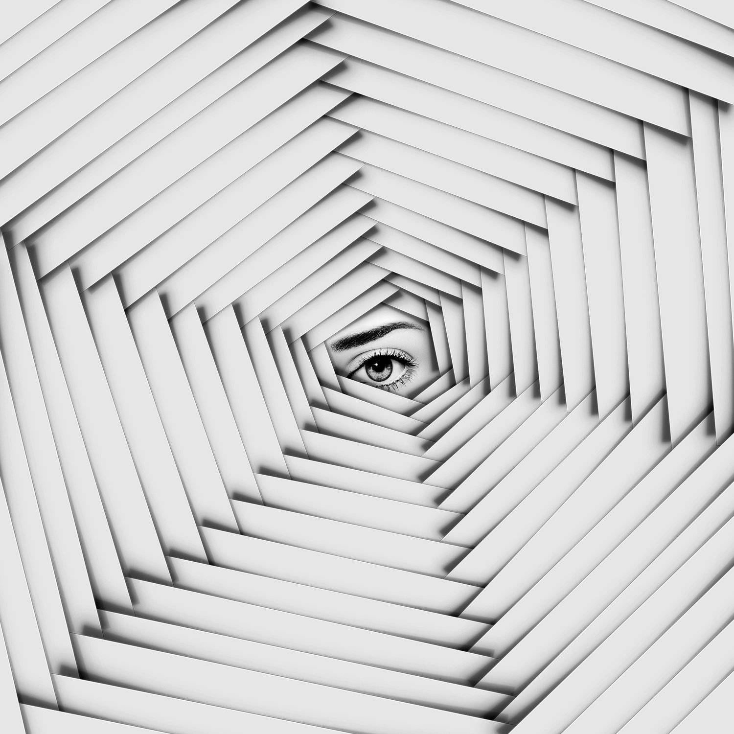 surreal conceptul creativedit minimal b&w finart, Hadi Malijani
