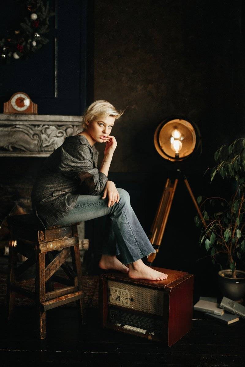 девушка, студия, Александр Потапкин