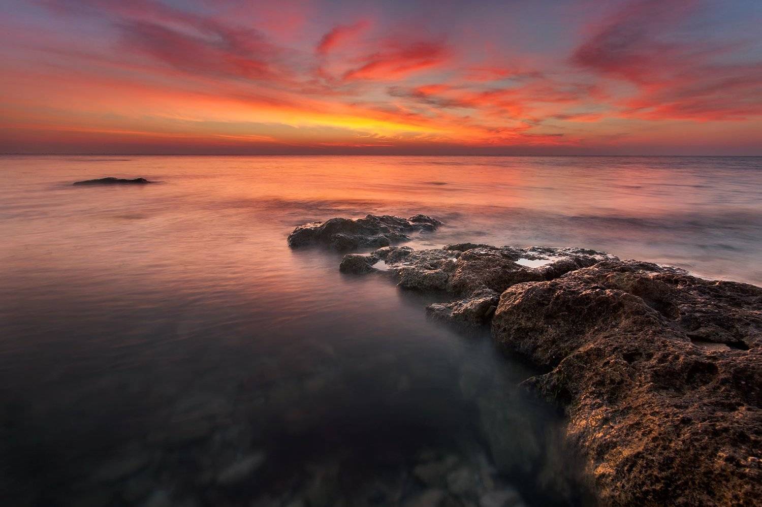 море, рассвет, черное море, Павел Пронин