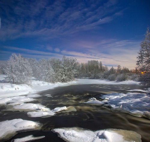 Лунная ночь на Вуоксе