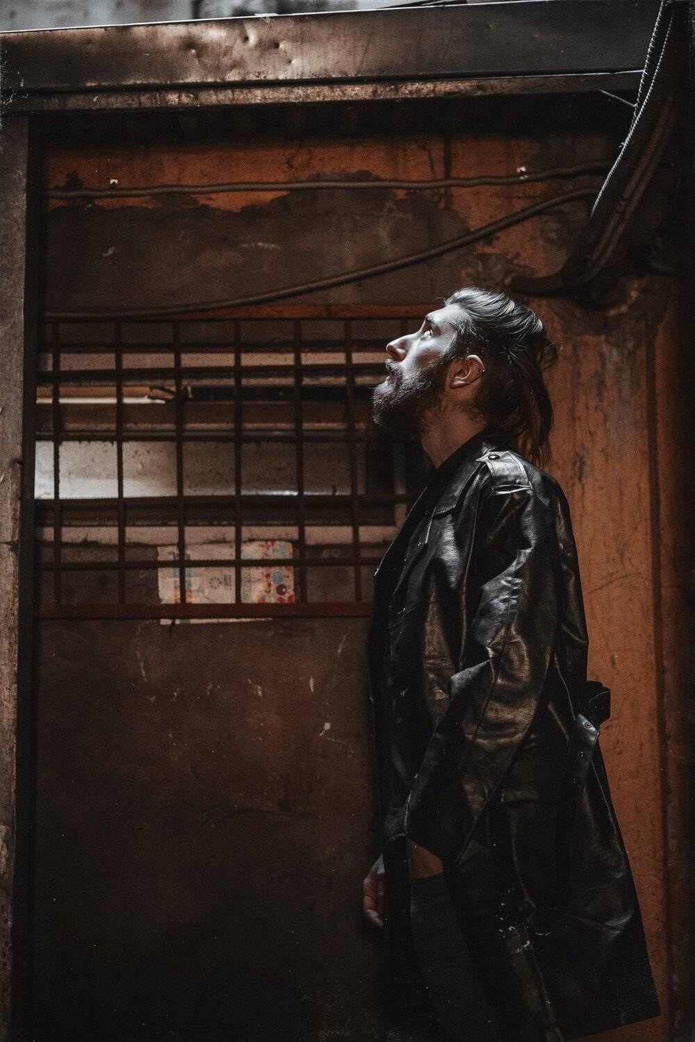 portrait, colour, eyes, man, beard, Павел Соколов