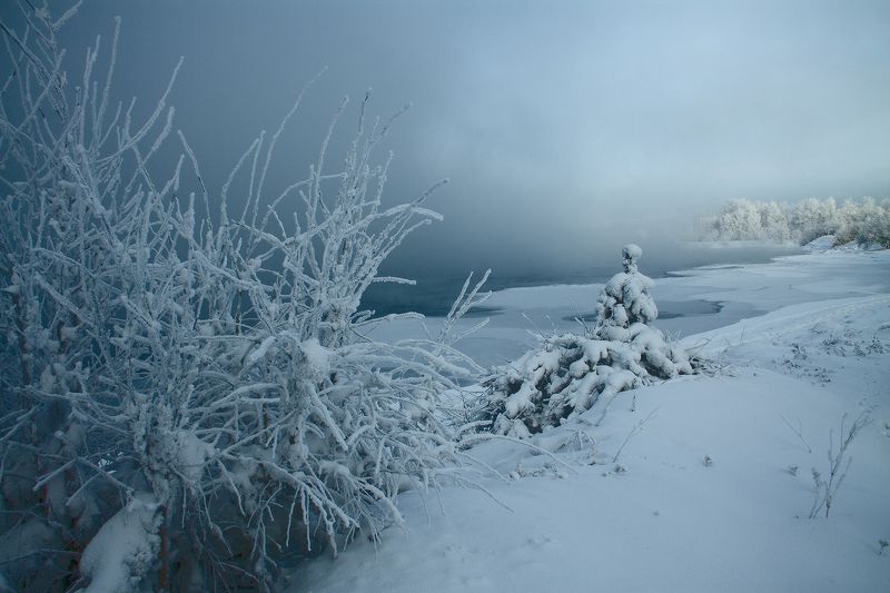 Ангара зимой фото превью