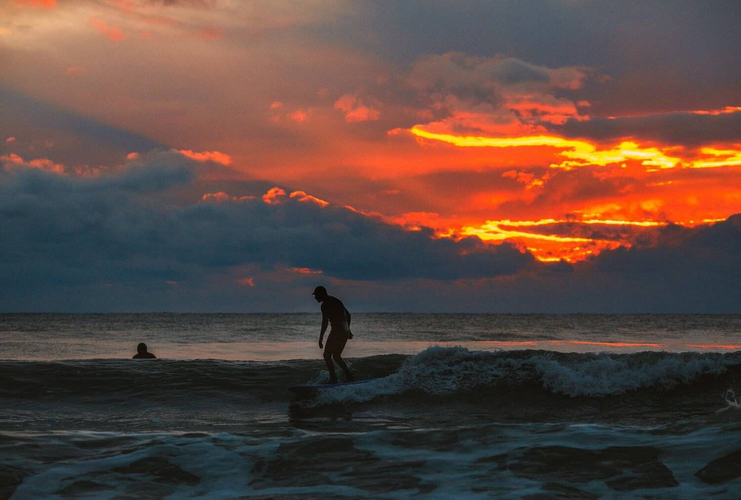 море серфинг сочи щторм закат волна, Наталья Санникова