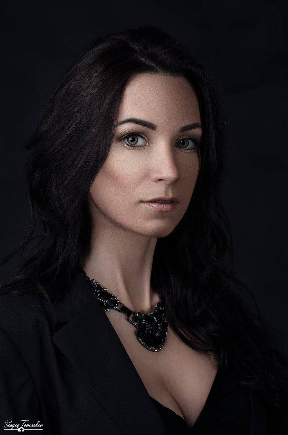 портрет, модель, студия, Сергей Томашев