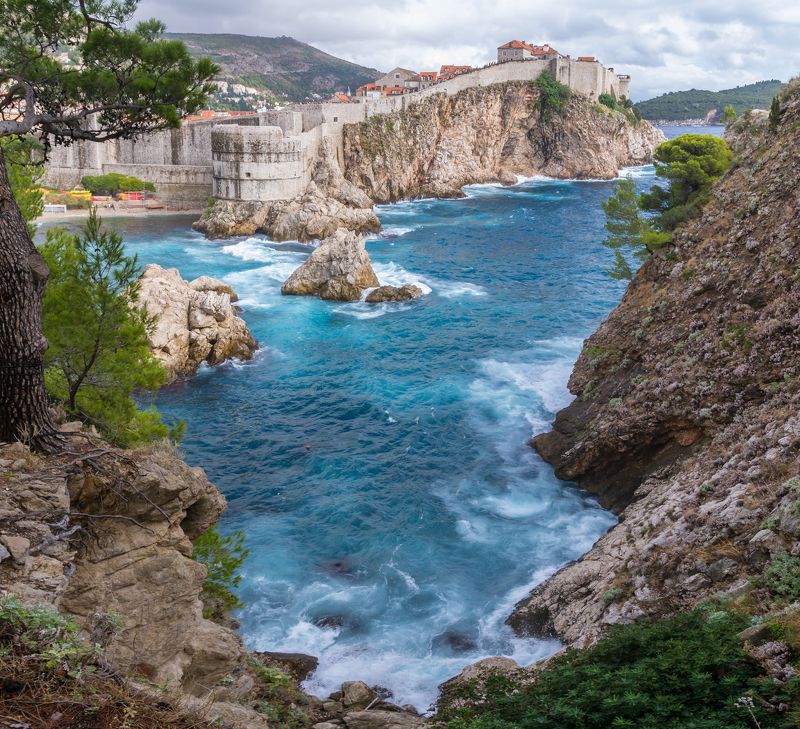 Hrvatska, Хорватия, Croatia, Dubrovnik, Дубровник, oldcity, Dalmatia, AdriaticSea, Sea, Море, балканы  Дубровник фото превью