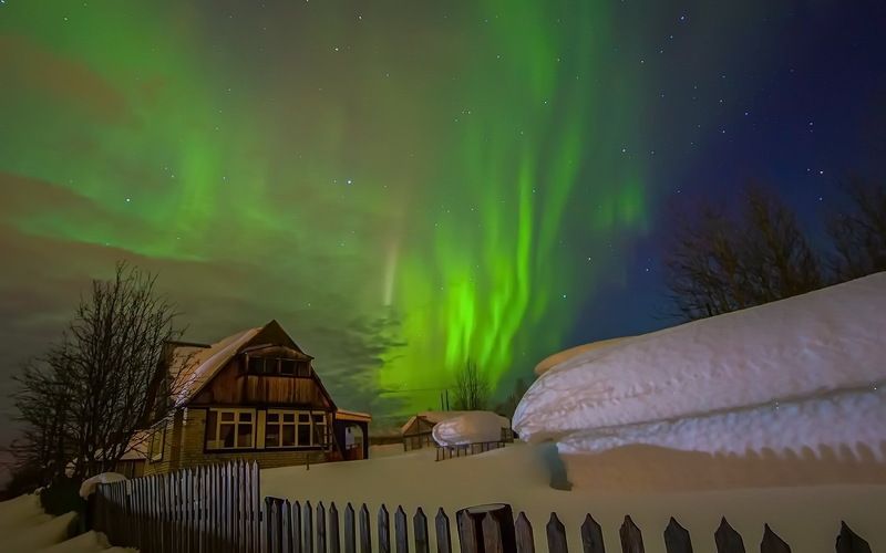 печора коми север северное сияние Краски севера фото превью