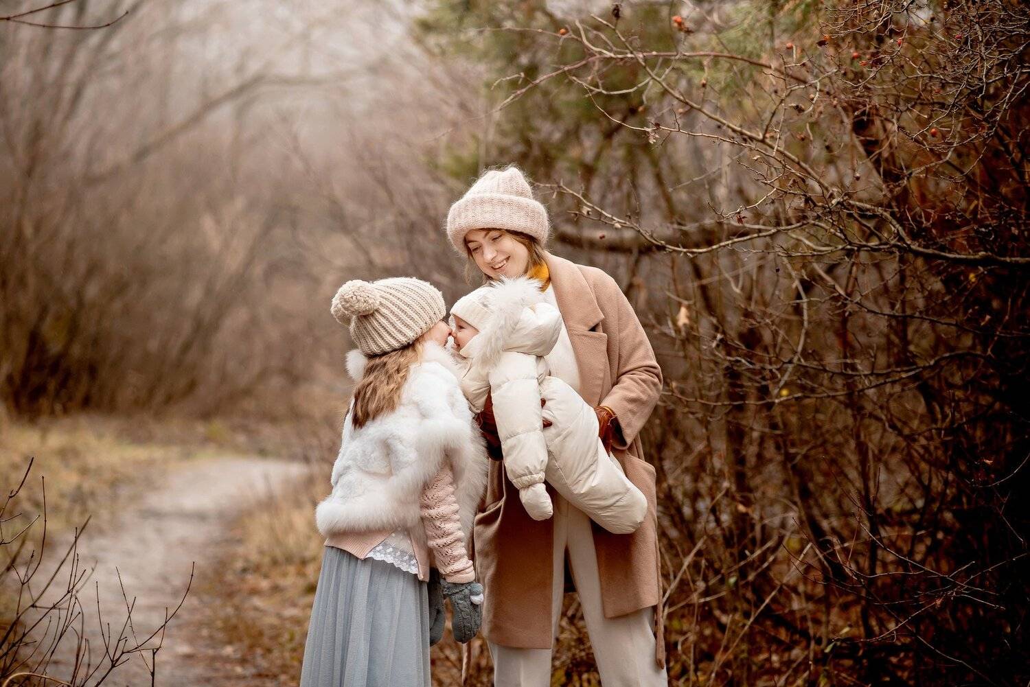 семья, ноябрь, осень, Стрелкова Мария