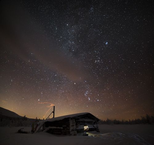 Перед восходом Луны