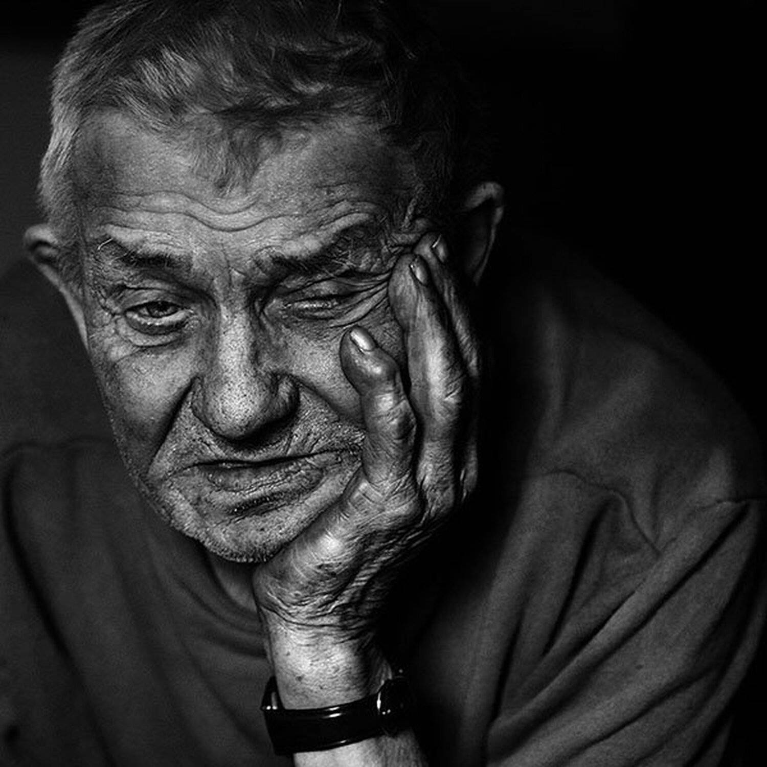 портрет, улица, люди,печник,лица,деревня, Юрий Калинин