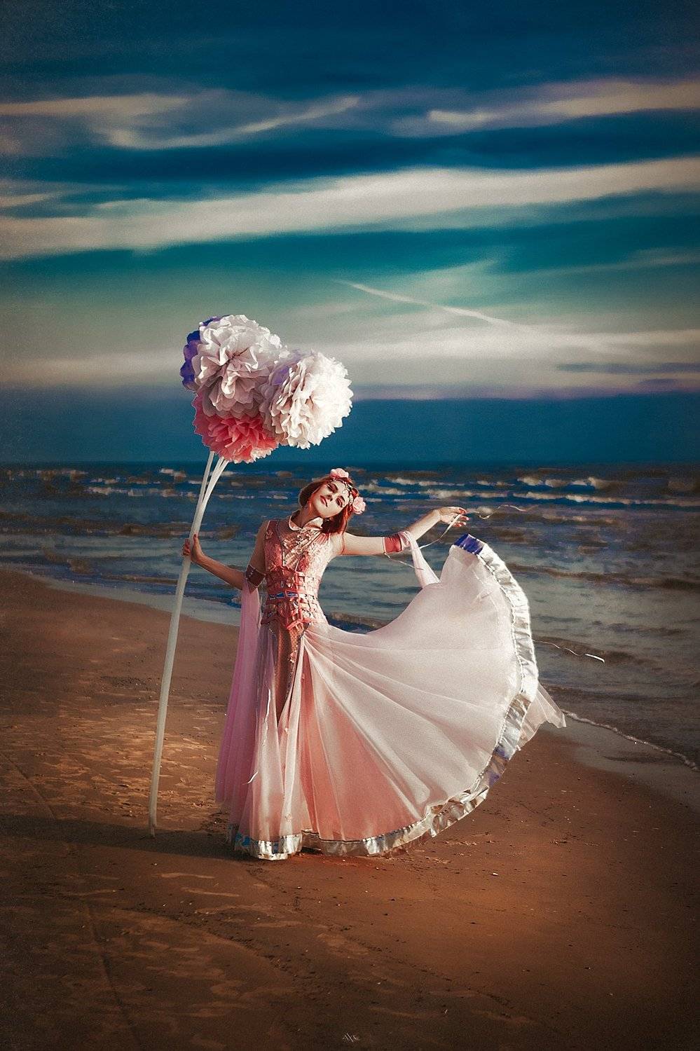 woman, portrait, art, beauty, conceptual, baltic sea, Руслан Болгов (Axe)