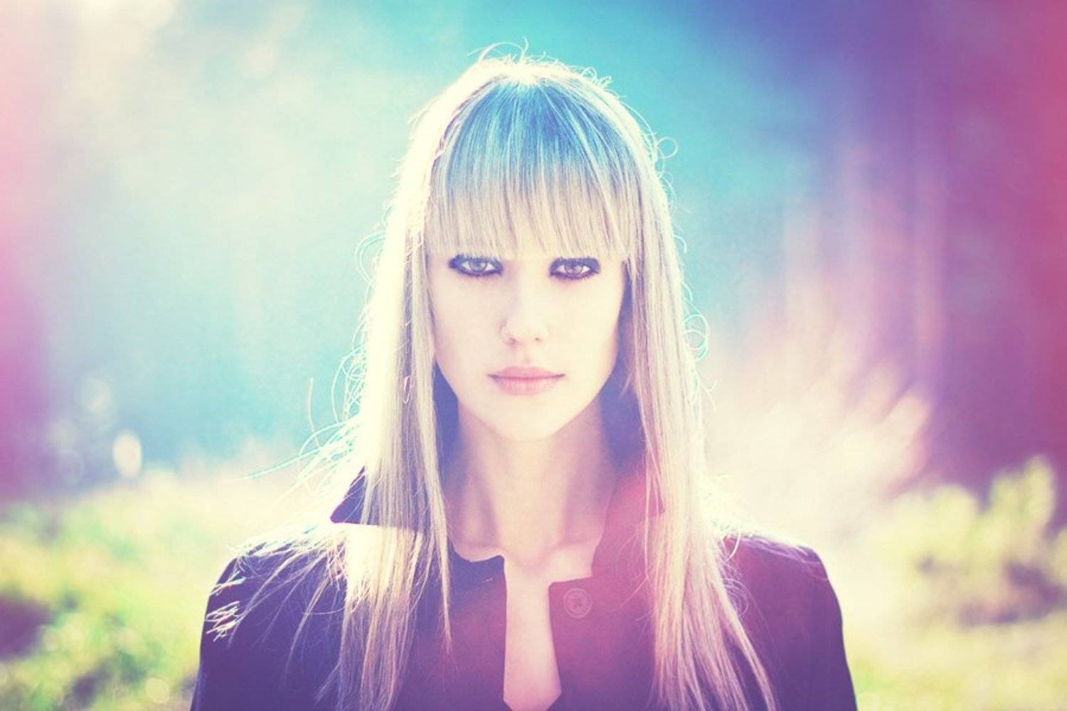 девушка, тома, портрет, взгляд, волосы, рассвет, яркая личность, Никита