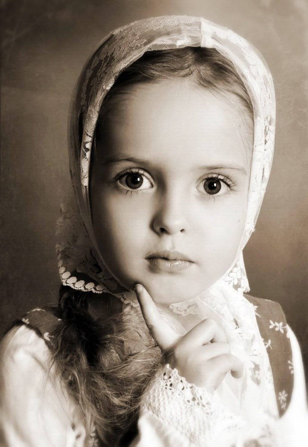 портрет, девочка, АЛЕКСАНДР ТОЛЧИНСКИЙ