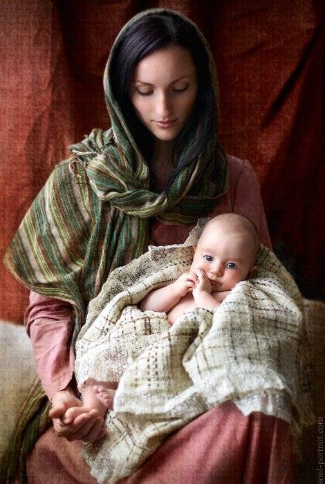 младенец, мадонна, Natalia Ciobanu