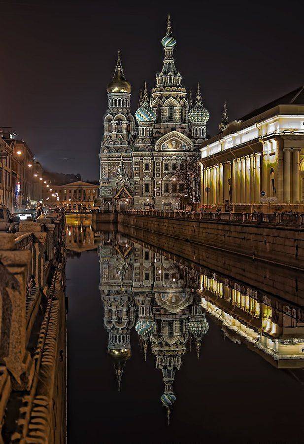 храм, спаса, крови, вечер, питер, канал, грибоедова, Алексей Смирнов