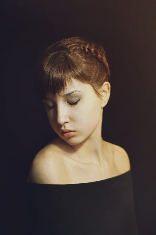девушка, портрет, пленка, классика Ella фото превью