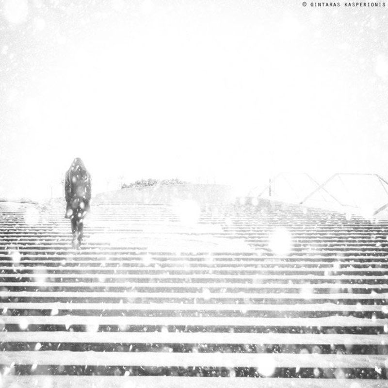 girl, winter, snow Backward фото превью