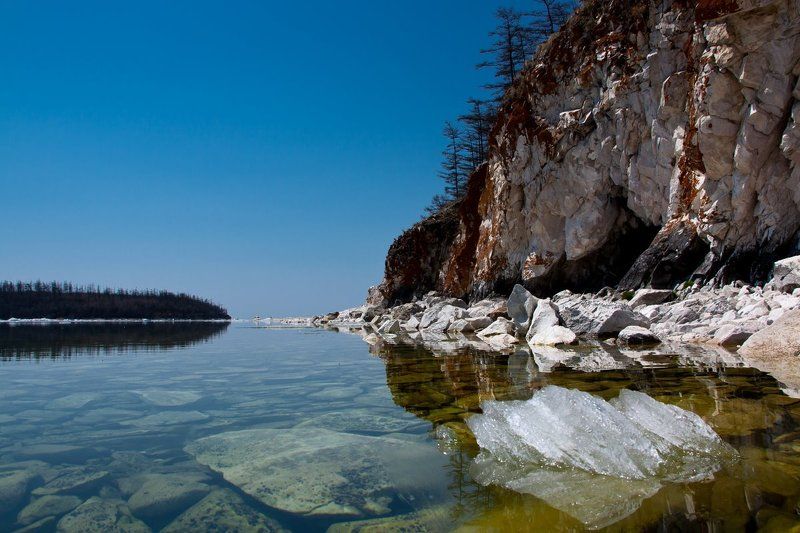 байкал, ушканьи острова, пейзаж, природа Ушканий архипелаг фото превью