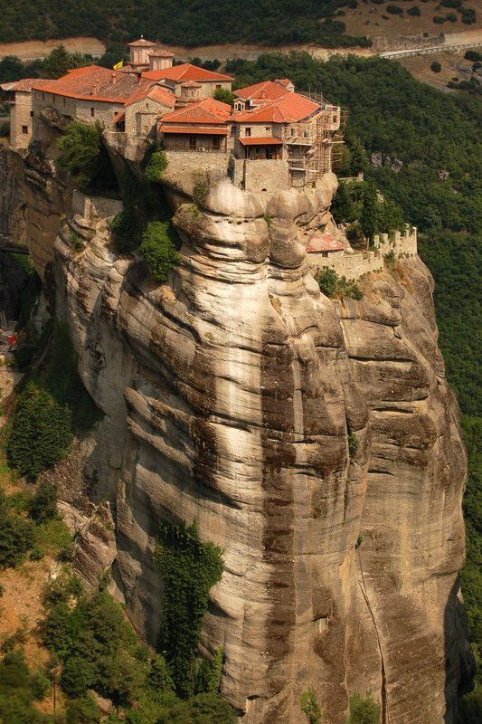 монастырь, греция, горы, метеоры Монастыри Метеоры фото превью